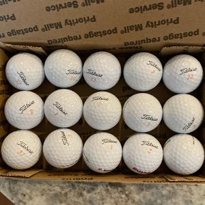 15 Titleist Velocity Golf Balls